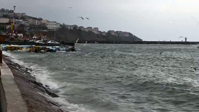 Marmara Denizi'nde ulaşıma lodos engeli - TEKİRDAĞ