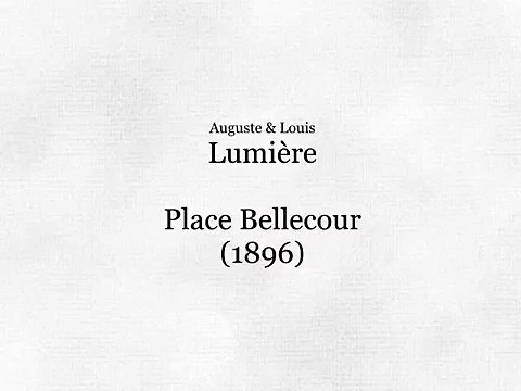 Lyon, place Bellecour (1895)
