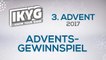 Das IKYG-Advents-Gewinnspiel 2017 - 3. Advent
