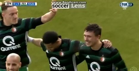 Renato Tapia Goal HD - Sparta Rotterdam 0-5 Feyenoord 17.12.2017