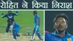 India Vs Sri Lanka 3rd ODI: Rohit Sharma OUT, bowled by Akila Dananjaya for 7 | वनइंडिया हिंदी