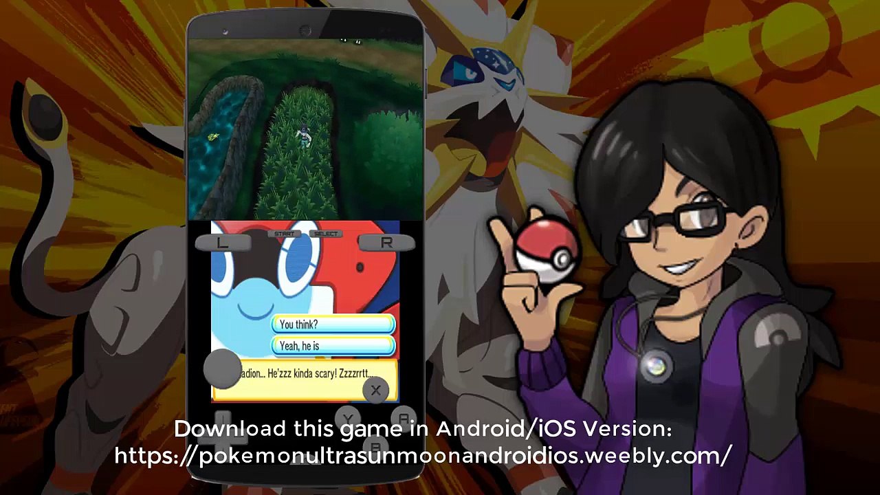 Download Pokemon Ultra Sun + Android iOS Emulator Gameplay