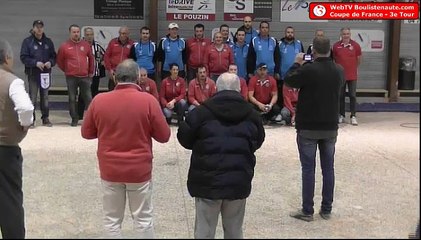 64ème de la Coupe de France 2017/2018 : Le Pouzin vs Arlanc - Suchaud VS Dechaud
