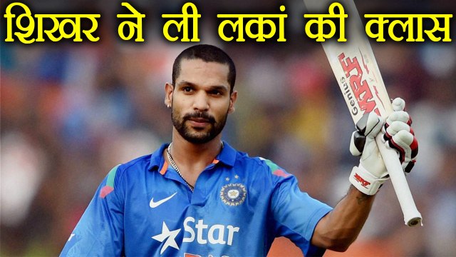 India Vs Sri Lanka 3rd ODI: Shikhar Dhawan slams 24th ODI Fifty | वनइंडिया हिंदी