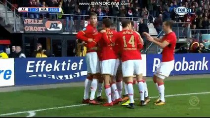 Alireza Jahanbakhsh Goal HD - AZ Alkmaar 1-0 Ajax 17.12.2017