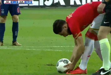 Alireza Jahanbakhsh penalty Goal HD - AZ 1 - 0 Ajax - 17.12.2017 (Full Replay)