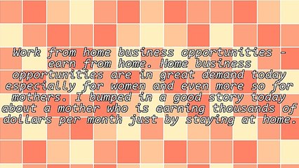 Women's Choice - Home Business Opportunities