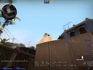 Learn 4 great smokes on mirage within seconds!