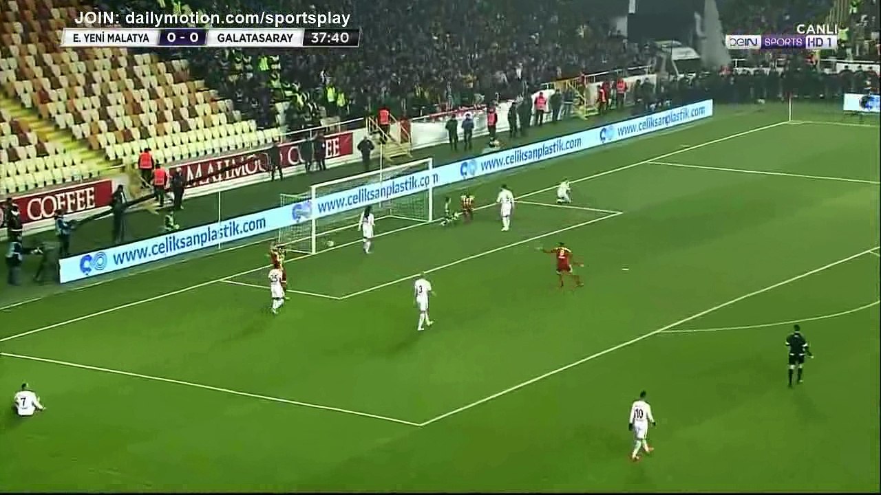 Michael Pereira Goal HD - Yeni Malatyaspor 1 - 0 Galatasaray - 17.12.2017 (Full Replay)