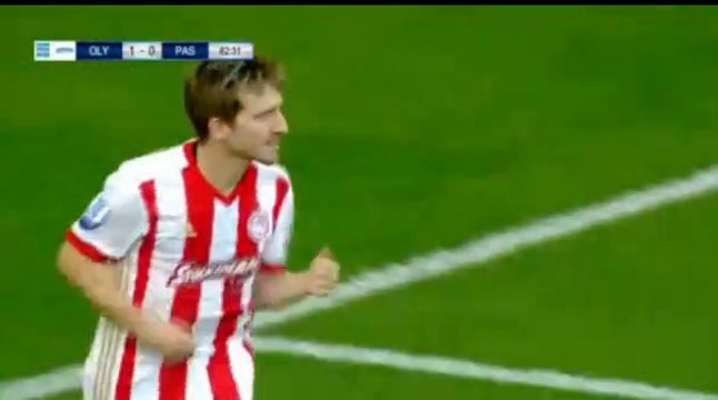 Το γκολ του Μάρκο Μάριν - Ολυμπιακός 1-0 ΠΑΣ Γιάννινα - 17.12.2017