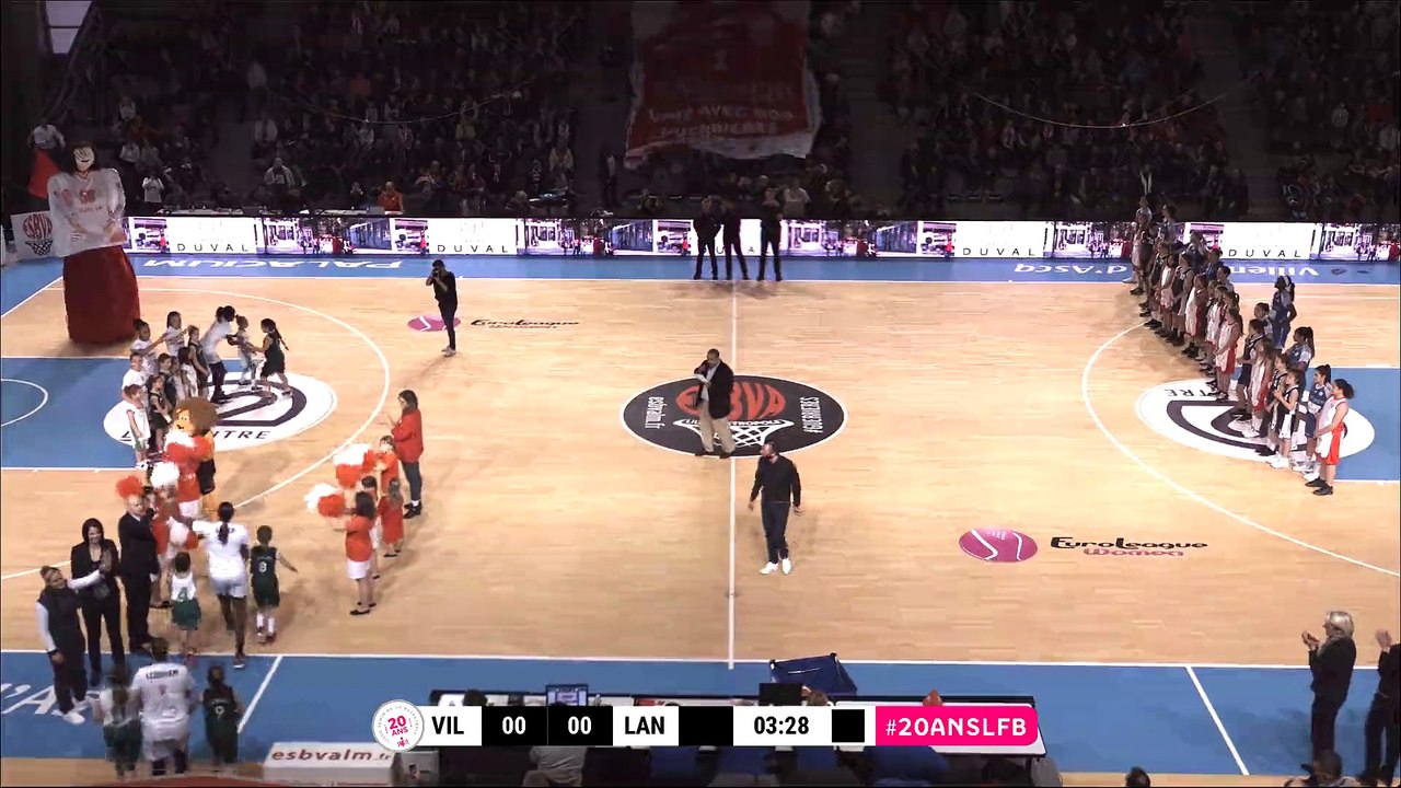 LFB 17/18 - J10 : Villeneuve d'Ascq / Basket Landes