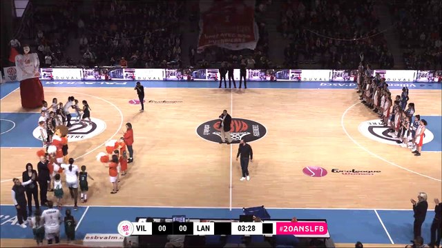LFB 17/18 - J10 : Villeneuve d'Ascq / Basket Landes