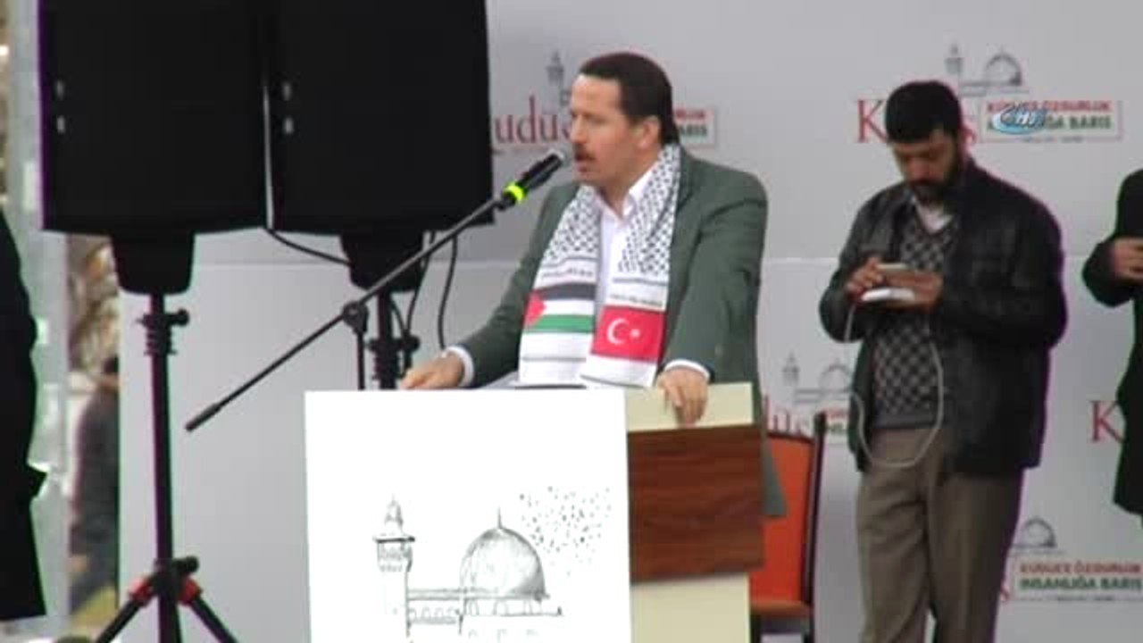 Anadolu Meydanı'ndan Kudüs Direnişine Selam- Memur-Sen Genel Başkanı Ali Yalçın: - "Kudüs'ün Maliki...