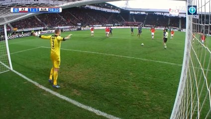 (Penalty) Schone L. Goal HD - AZ Alkmaar	1-2	Ajax 17.12.2017