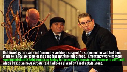 Police Investigate ‘Suspicious’ Death of Prominent Toronto Couple