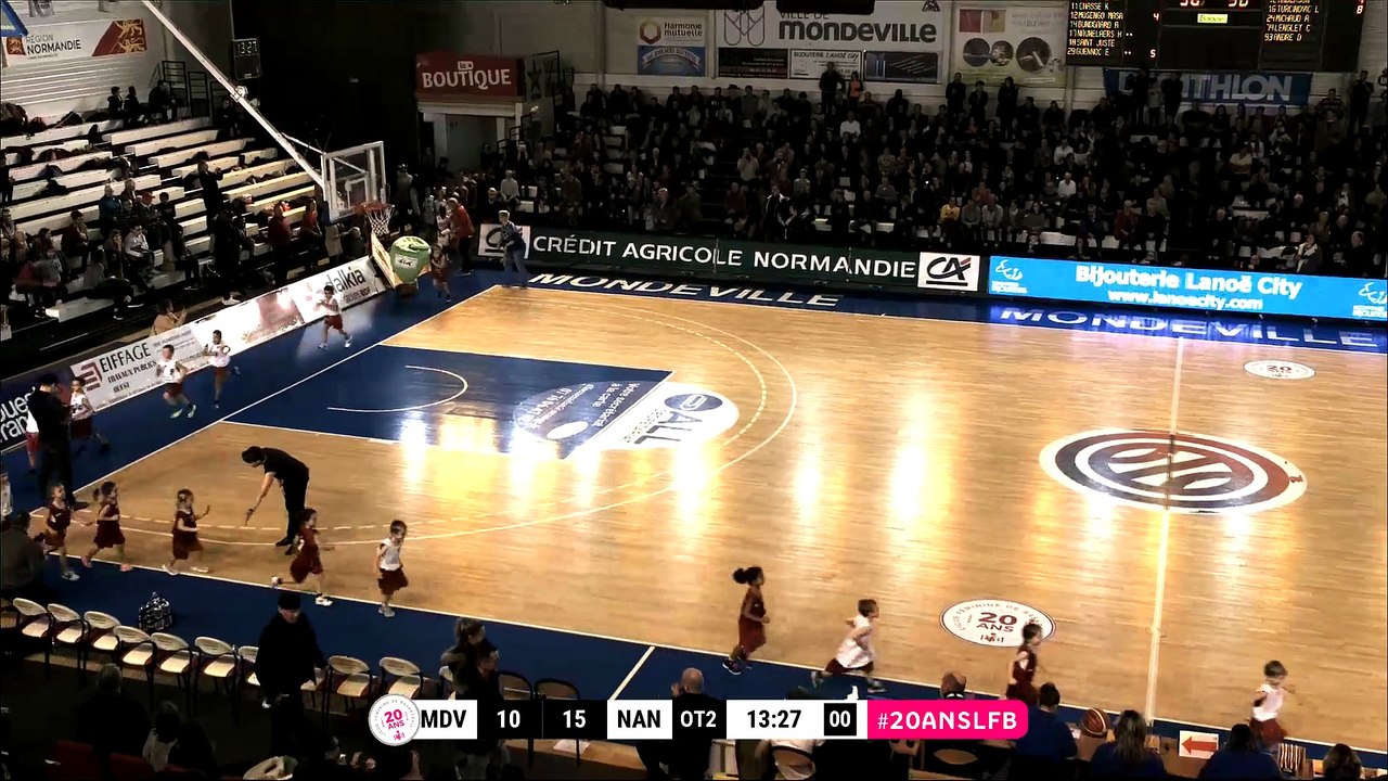 LFB 17/18 - J10 : Mondeville / Nantes Rezé