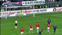 Lasse Schone Penalty Goal HD - AZ Alkmaar 1-2	Ajax 17.12.2017