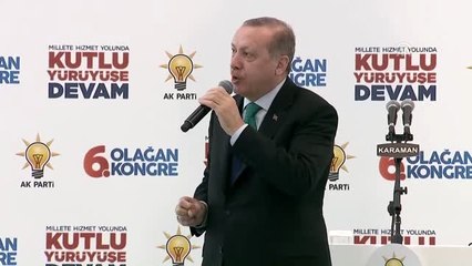 Erdoğan: "F-16 Oluruz, Helikopterlerden Yağan Mermiler Oluruz, Tank Top Oluruz, İnlerinizden Sizi...