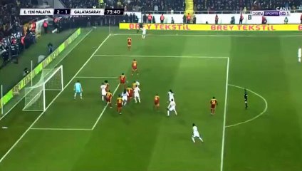 Ndiaye P. Goal HD - Yeni Malatyaspor	2-1	Galatasaray 17.12.2017