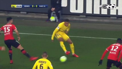 Premier but de Neymar contre rennes
