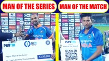 Shikhar Dhawan wins Man of the series, Kuldeep awarded Man of the Match | Oneindia News