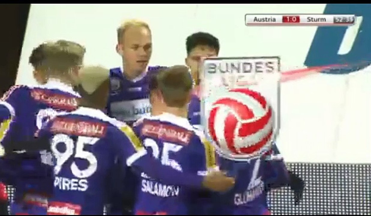 Own Goal Alar D. (1:0)  Austria Vienna vs Sturm Graz