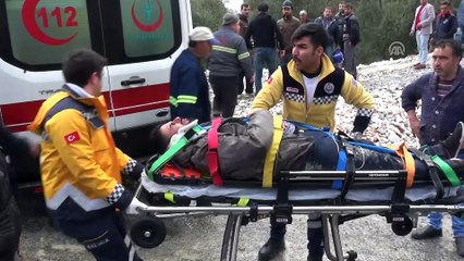 İşçi servisi şarampole devrildi: 9 yaralı (2) - MUĞLA