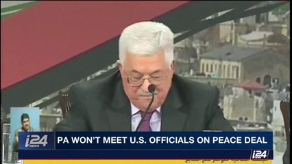 PA saying no one will meet any American officials in their upcoming visit this week