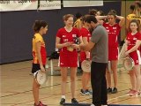 CATALONIA - ENGLAND  (women) 2nd World Tamburello Indoor Championship - Catalonia 2017