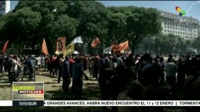 Los argentinos dicen No a la reforma previsional y a la represión