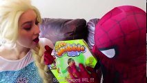 Frozen Elsa SUPER WUBBLE BUBBLE w Spiderman Joker Maleficent Spidergirl Fun Superhero in real | Superheroes | Spiderman | Superman | Frozen Elsa | Joker