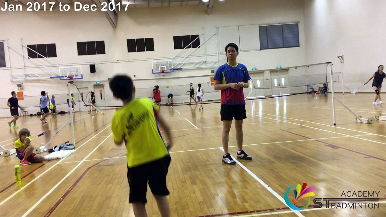 Children Skill Development Badminton Class at Bukit Panjang 2017 Year End -ST Badminton Academy (SG)