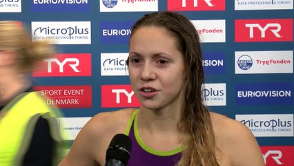 European Short Course Swimming Championships Copenhagen 2017 - Boglarka KAPAS Winner of Womens 400m Freestyle