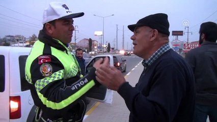 Torununa otomobil kullandıran dedeye ceza - ADIYAMAN