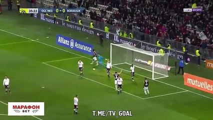 Nice 1-0 Bordeaux - Les Buts - 17.12.2017