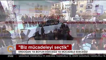 Cumhurbaşkanı Erdoğan'ın açıklamaları
