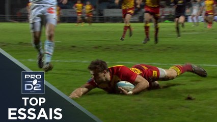 TOP Essais de la J16 – PRO D2 – Saison 2017-2018