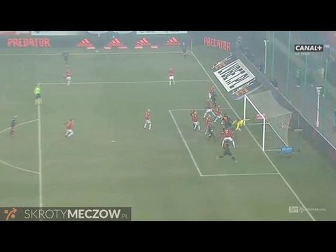 Typowy gol w Ekstraklasie (Wisła Kraków vs Zagłębie Lublin)