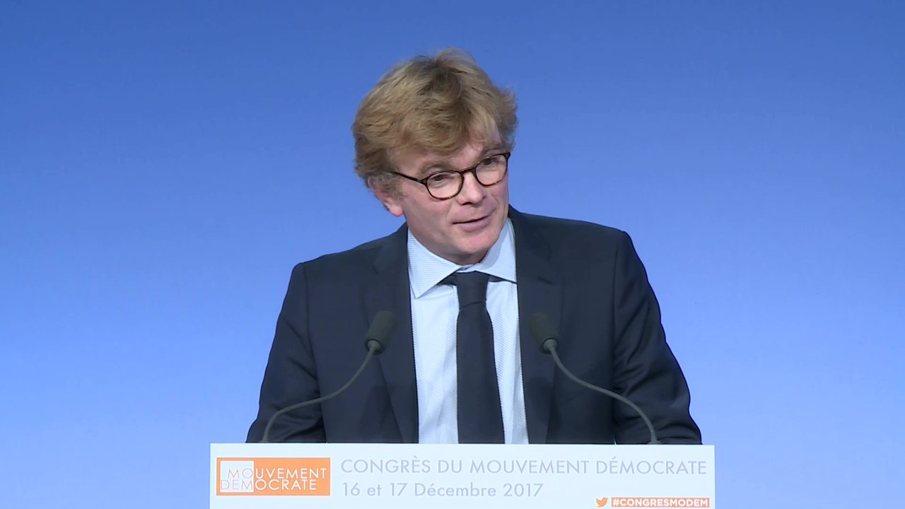 Marc Fesneau, discours de clôture - Congrès 2017
