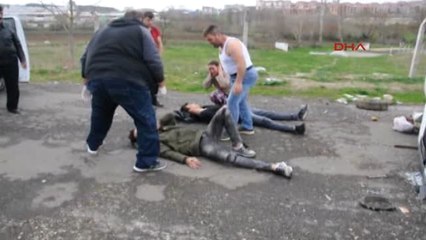 Tekirdağ Otomobille Takla Attı, Babası 'Arabayı Boşver Oğlum' Diyerek Teselli Etti