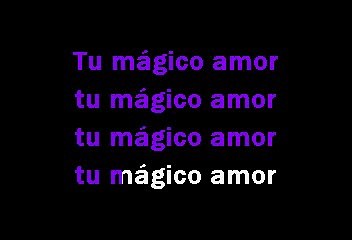 Timbiriche - Magico amor (Karaoke)