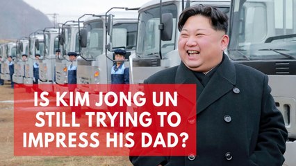 Is Kim Jong-un acting out to impress his father after not being the first choice to rule?