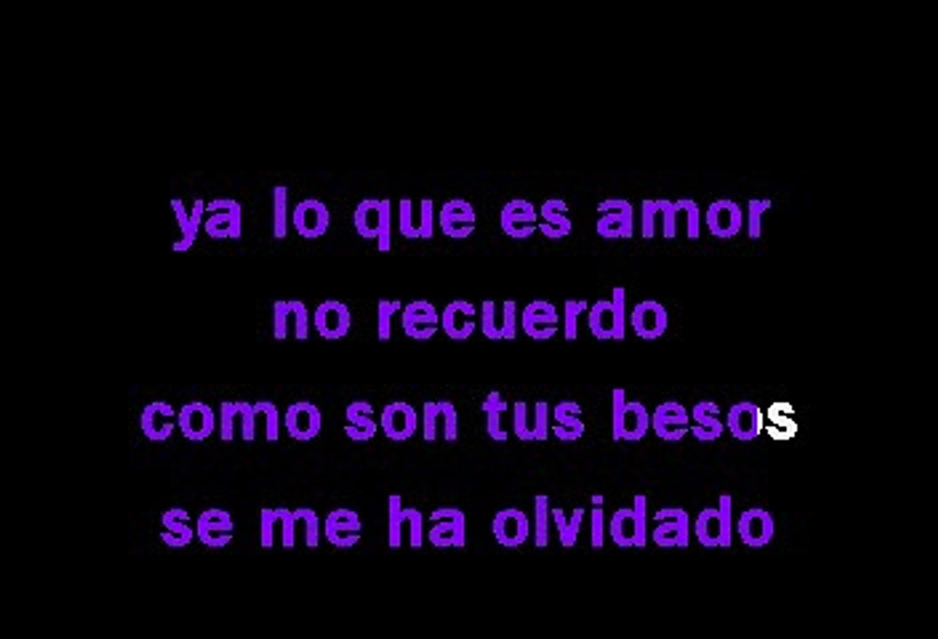 Timbiriche - Telefono (Karaoke)