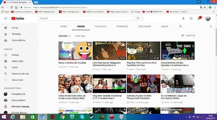 O YouTuber que tem 400 inscritos e 6 anos de canal! (Ainda posta vídeos!)