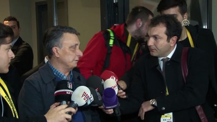 Beşiktaş-Osmanlıspor maçının ardından - Ahmet Nur Çebi - İSTANBUL