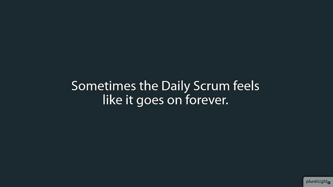 03 05 Daily Scrum - It Takes Forever