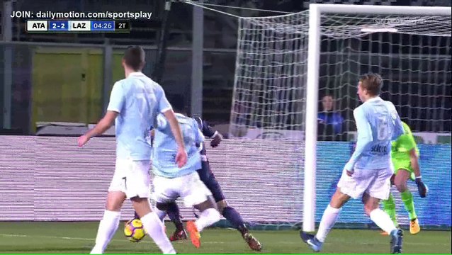 Josip Ilicic penalty Goal HD - Atalanta 3 - 2 Lazio - 17.12.2017 (Full Replay)
