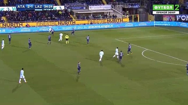 Sergej Milinkovic-Savic Goal HD - Atalanta	2-2	Lazio 17.12.2017