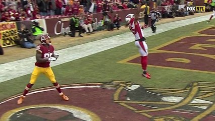 Williams gets MAJOR AIR to break up TD pass