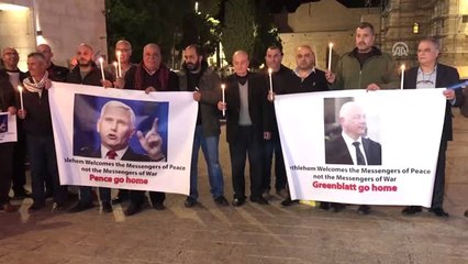İsrail'i Ziyaret Etmesi Beklenen Pence, Protesto Edildi
